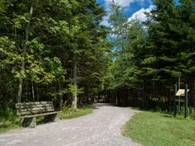 Two Rivers Wildlife Park in Cape Breton Regional Municipality, Nova Scotia.